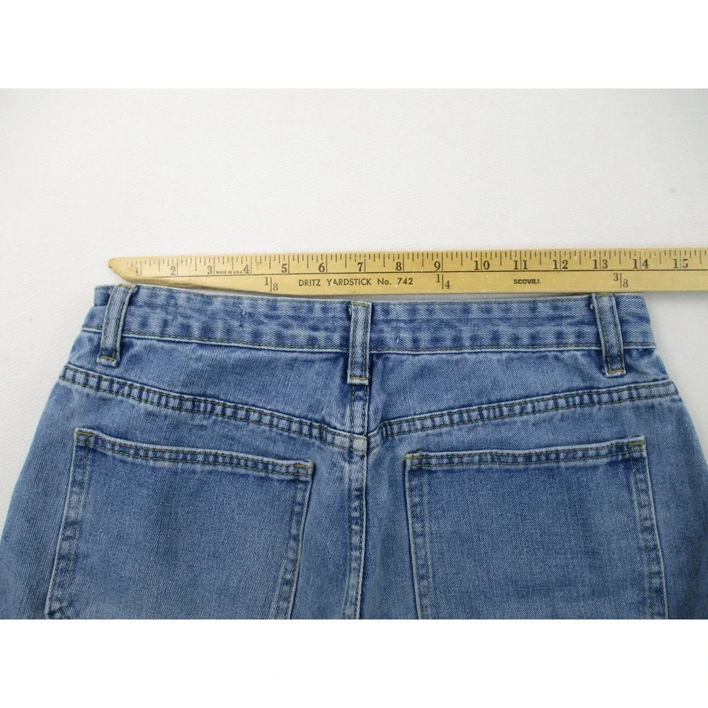 Forever 21 Cargo Jeans Women 28 Blue Utility Wide‎ Leg Relaxed Fit Workwear